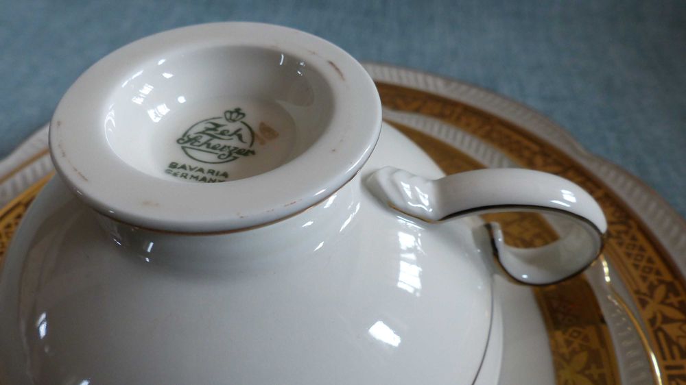 filiżanka trio zestaw śniadaniowy Zeh Scherzer