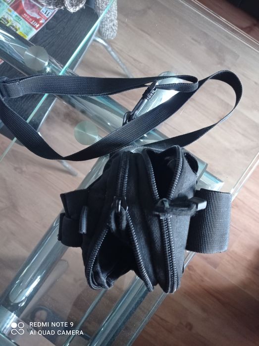 Saszetka militarna męsko damska Czarna.