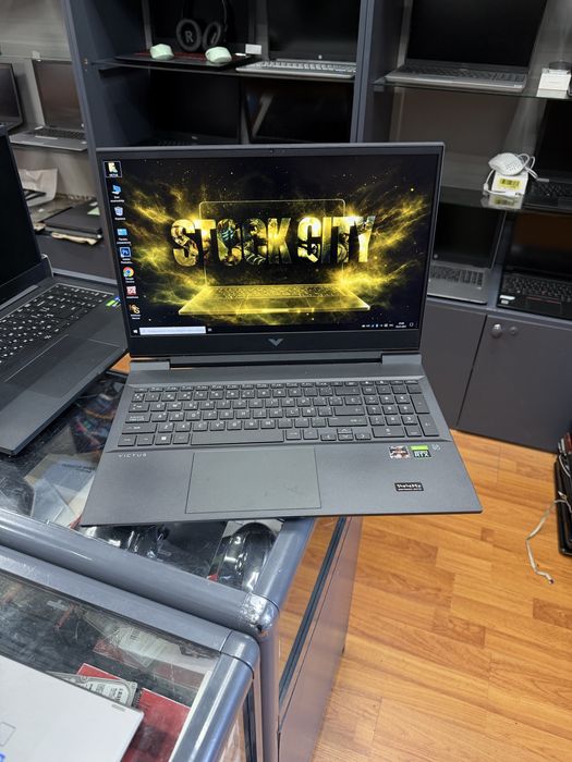 Мощный игровой ноутбук HP victus ryzen 5 nvidia 3050Ti  экран 144Hz.