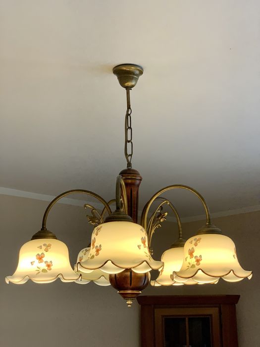 Lampy do salonu 5-ramienne