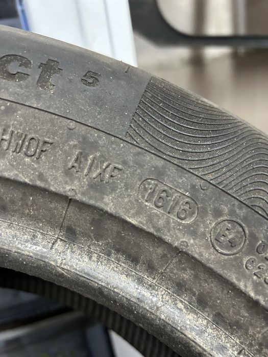 Ładne opony Continental - gwarancja,faktura