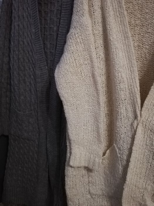 Kardigan sweter długi