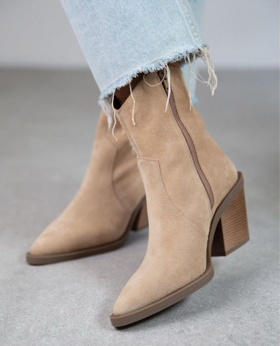 Козаки 39р. Демі-зима (натуральна замша)