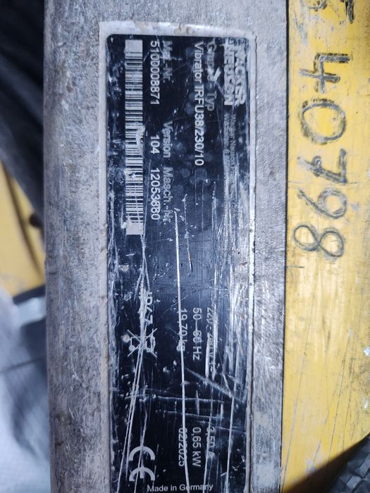 Wibrator wibrator do Betonu