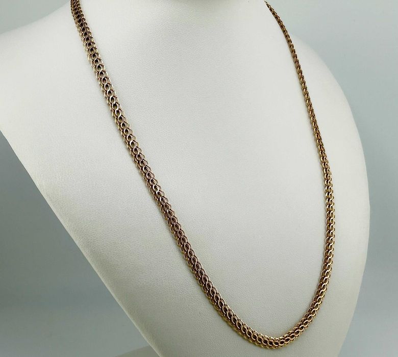 Złoty łańcuszek Splot Galibardi 10,55 g PR.585 14K Dł.52cm