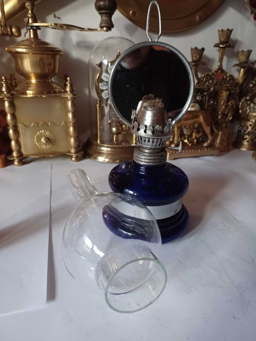 Lampa naftowa PRL. Kolekcja.