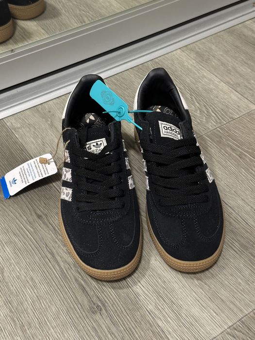 Кроссовки Adidas Handball Spezial 38 р Black Wonder Leopard кеди кросівки взуття адідас леопард