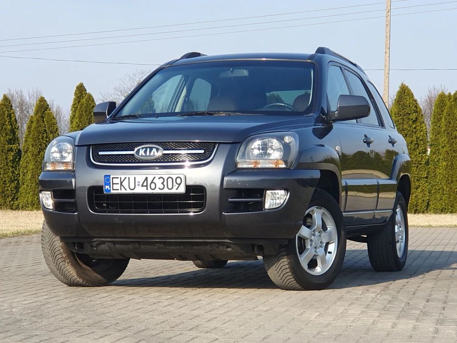 Kia Sportage Śliczna Kia w benzynce,skóra;świeźy import;zarejestrowana