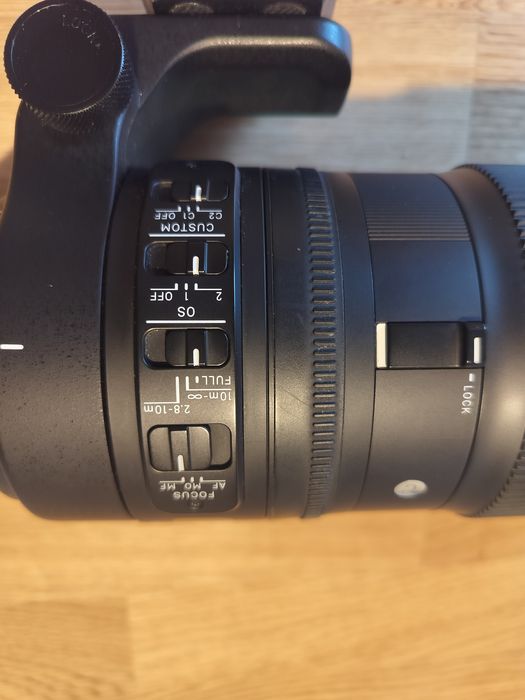 Sigma 150-600 C  mocowanie Nikon F