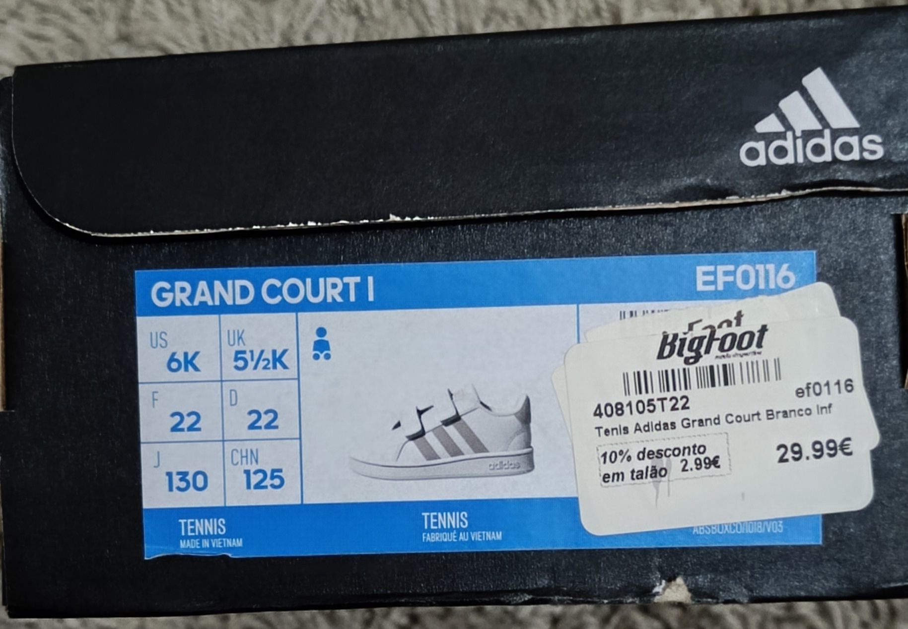 Adidas numero 22 best sale