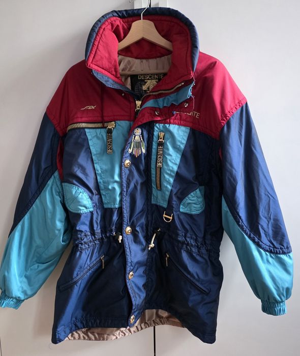 Descente kurtka vintage M 90s Japan zimowa ski