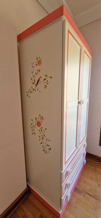 Roupeiro madeira maciça