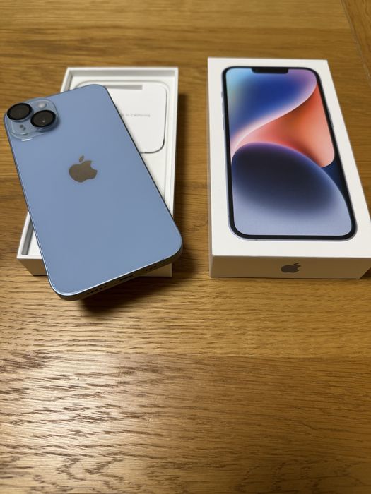 iPhone 14 niebieski