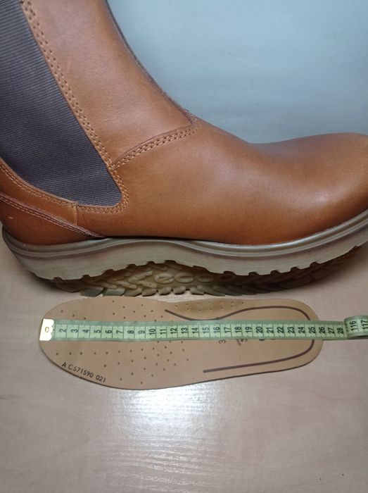 Черевики шкіряні челсі ECCO Staker 39,40р.