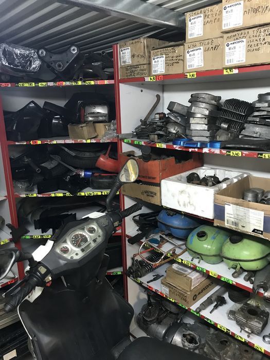 Czesci wsk wfm shl motorynka mz simson romet jawa cz silnik wał bak