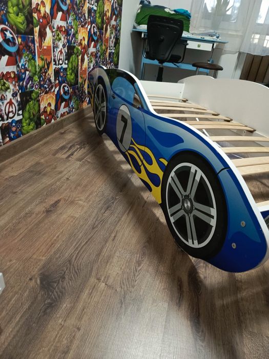 Łóżko dziecięce używane + materac 160x80