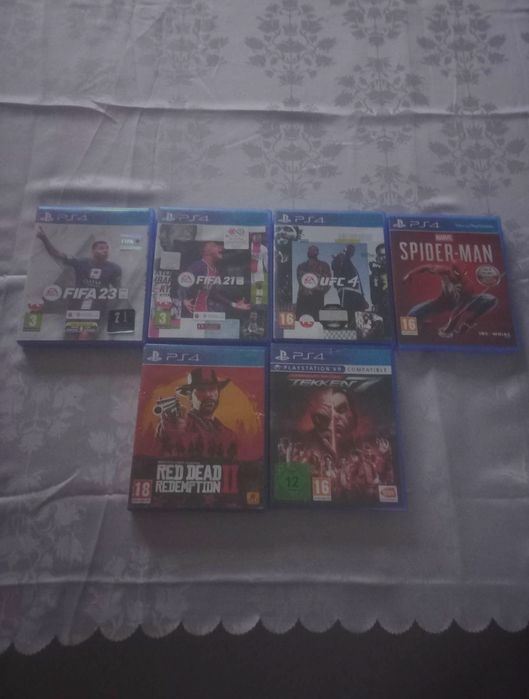 Gry na ps4 6 sztuk