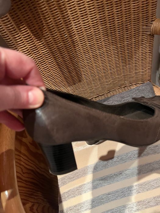 Buty damskie ze skóry -rozm 38