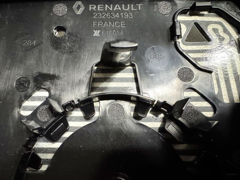 Szkło wkład szybka lusterka lewe Renault Master IV od 2024 963665572R wkład z uchwytem