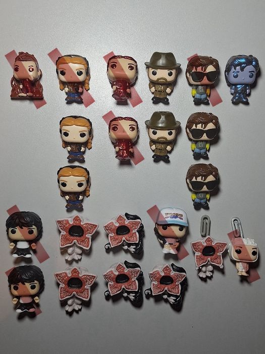 Wymiana, Stranger Things, Funko pop, Kinder Joy