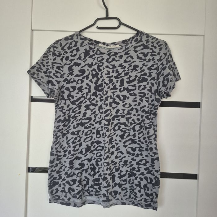 Bluzka, tshirt damski, panterka, H&M, r S
