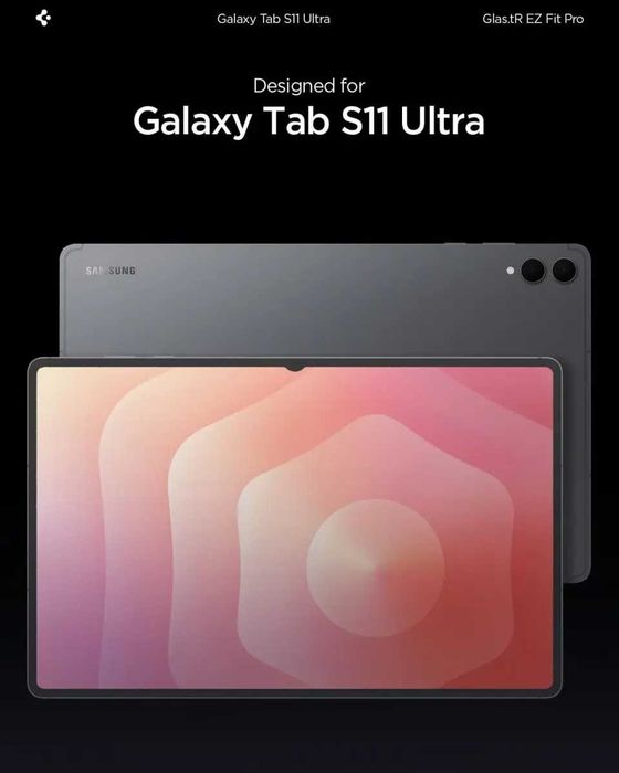 Защитное стекло Spigen Glas.tR EZ Fit Pro для Galaxy Tab S11 Ultra