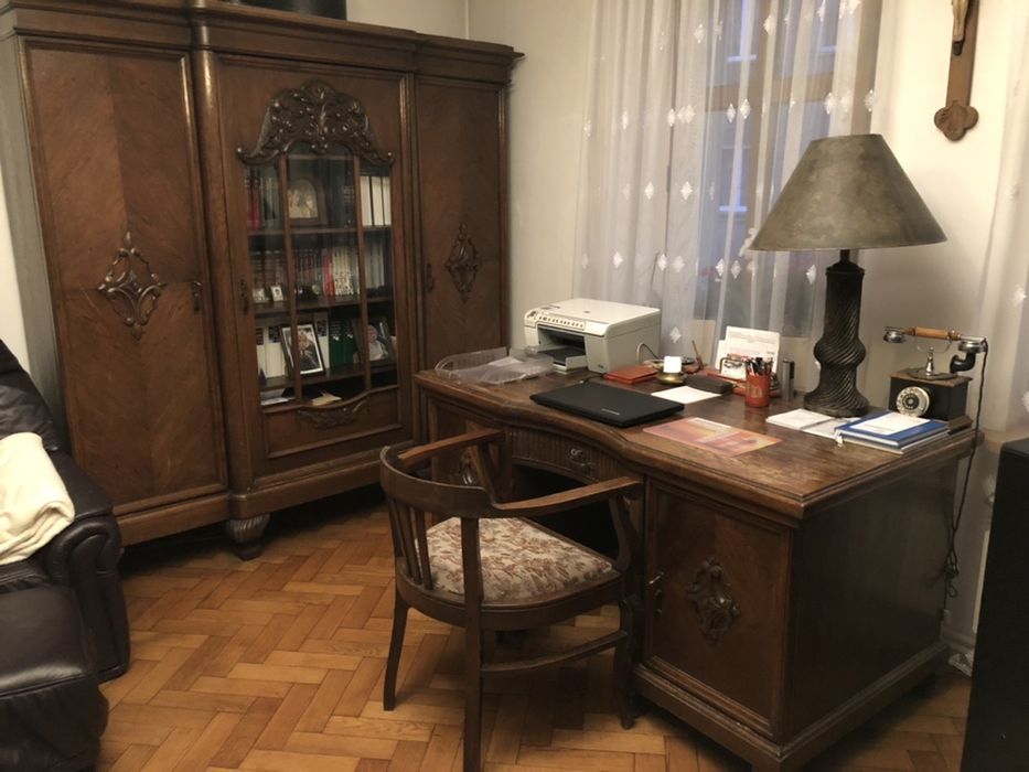 Meble Gdańskie, antyk, biurko, szafa, fotel
