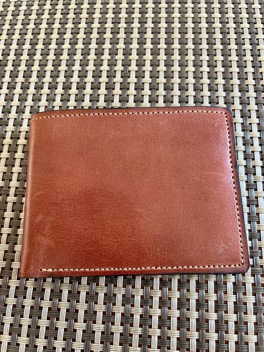 Meski Skorzany Portfel Brazowy