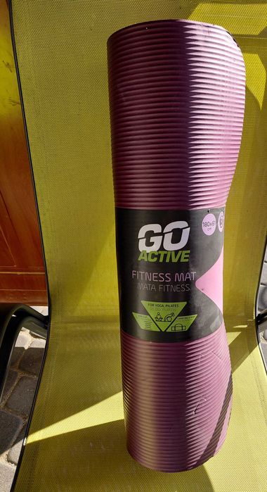 Mata fitness antypoślizgowa do jogi, pilatesu