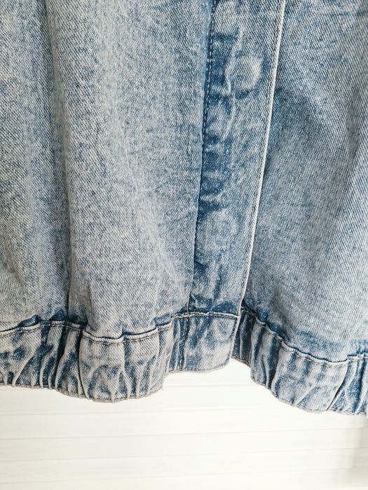 Kurtka jeansowa bomber dzinsowa bomberka xxl plus size oversize