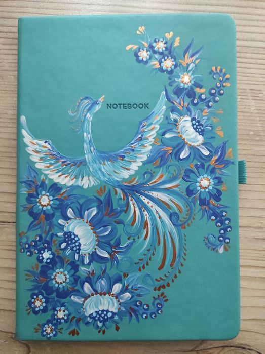 Продам блокнот з петриківським розписом,ручна робота