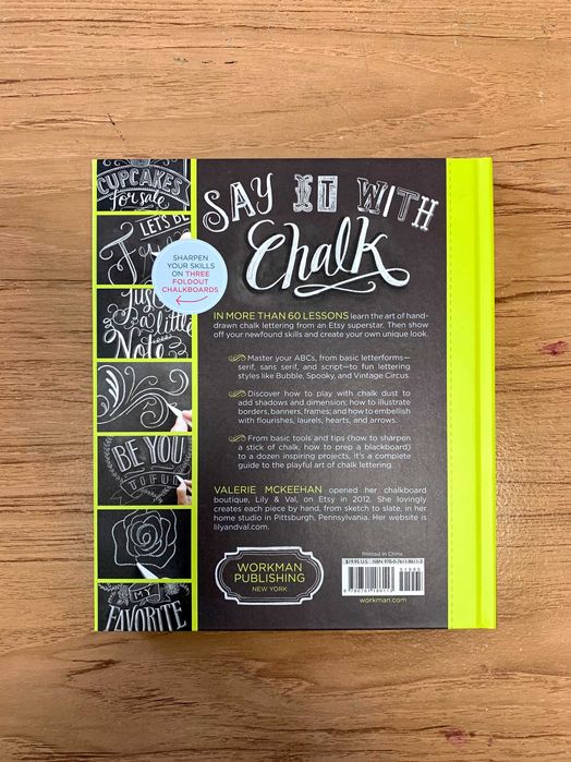 Livro - Chalk Lettering (Lettering com giz)