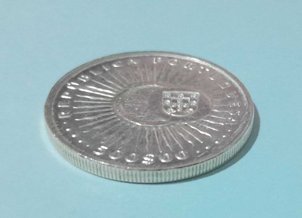 Moeda prata 500 escudos - 3º Centenário da morte do Pe. António Vieira