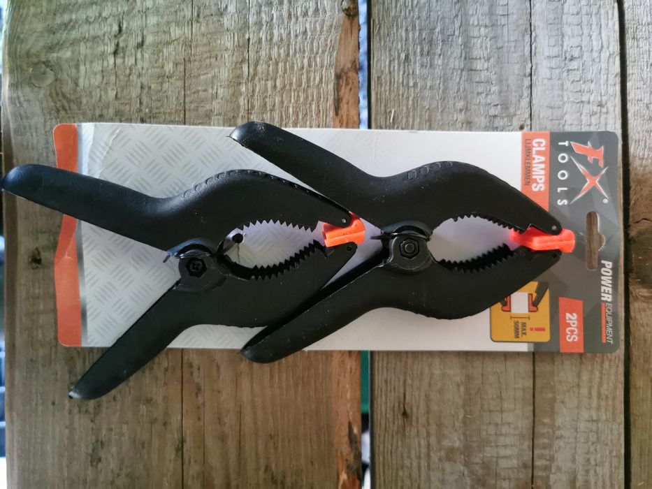 Ścisk stolarski 2 szt duży 17cm