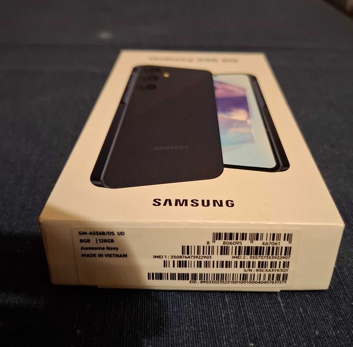Samsung Galaxy A55 5G 128GB - Novo, Caixa Aberta apenas p/ verificação