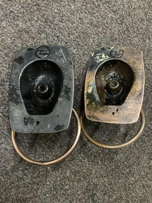 Ручки дверные металл советские Лев