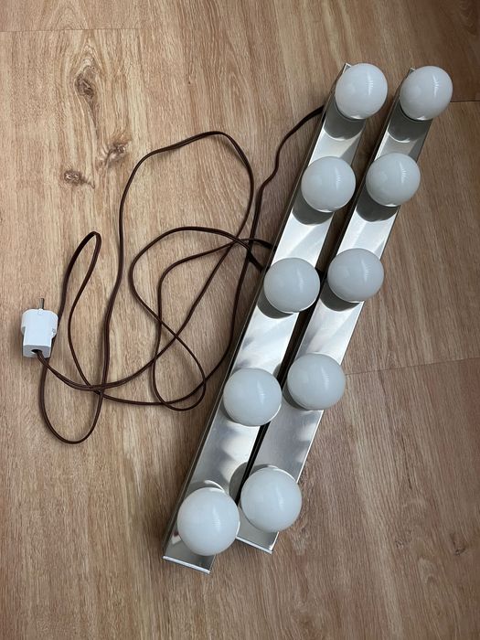 EDSJÖ
Candeeiro LED de parede, aço inoxidável 2 unidades