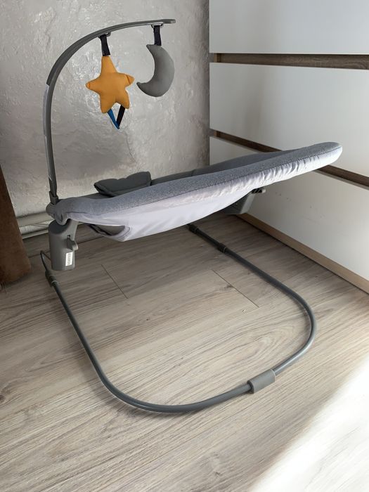 Шезлонг-гойдалка Kinderkraft Calmee Grey