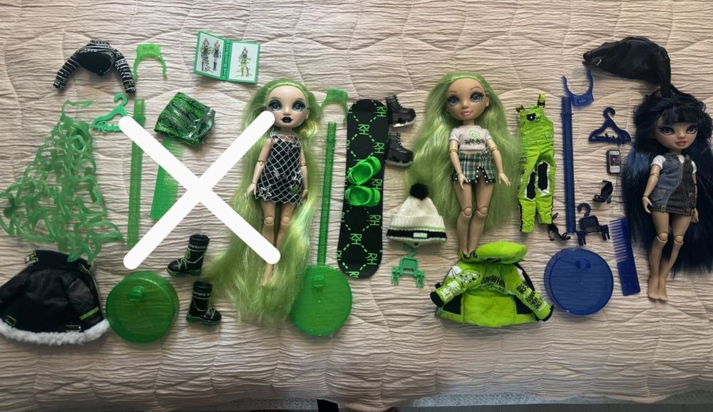 Lalki Rainbow High – 9 sztuk | 40 zł za sztukę | Możliwość zakupu kompletu