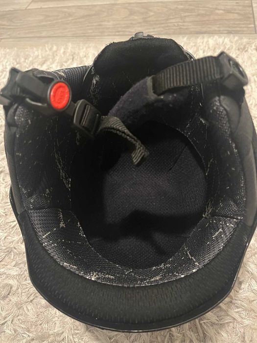 Kask narciarski dziecięcy Uvex P1US czarny 52-55 cm