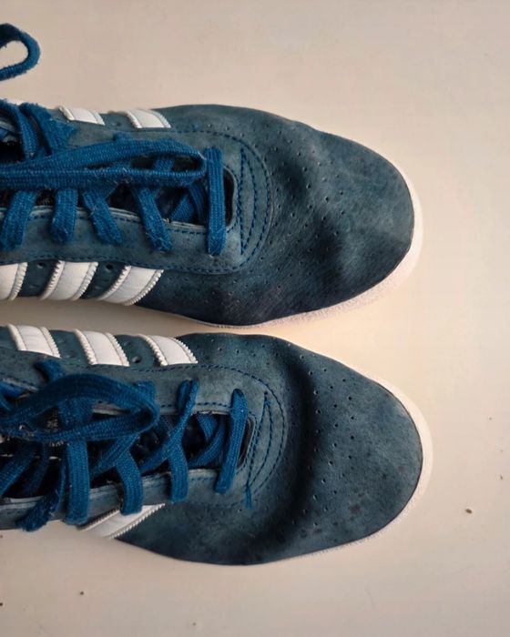 Buty Adidas 350 niebieskie adidasy trampki sneakersy