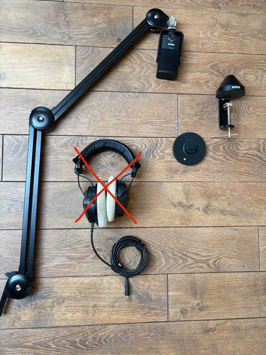 Mikrofon RODE NT-USB mini + ramię RODE