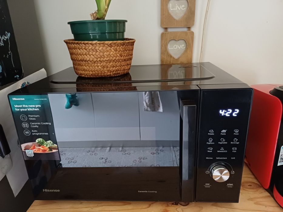 Microondas/grill hisense 23l