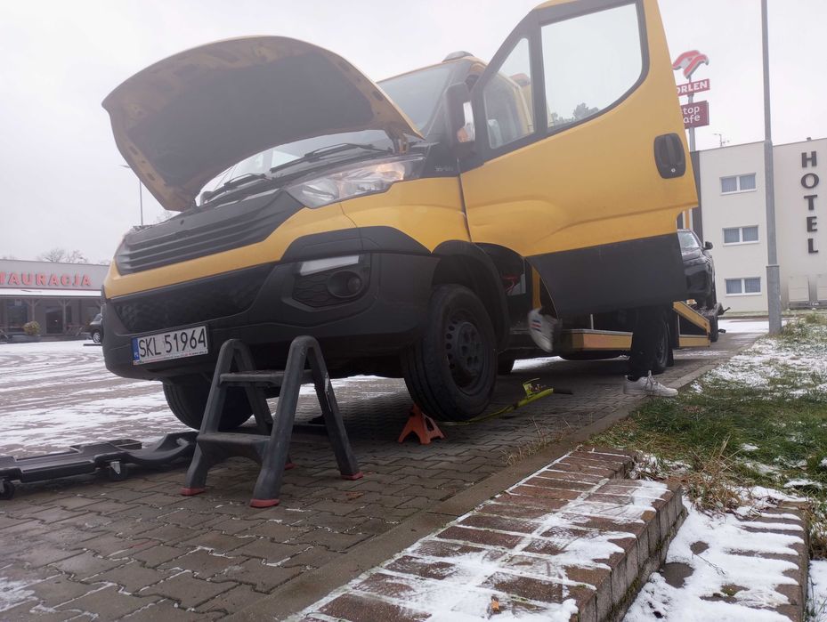 Serwis mobilny wulkanizacja 24/7 naprawa aut