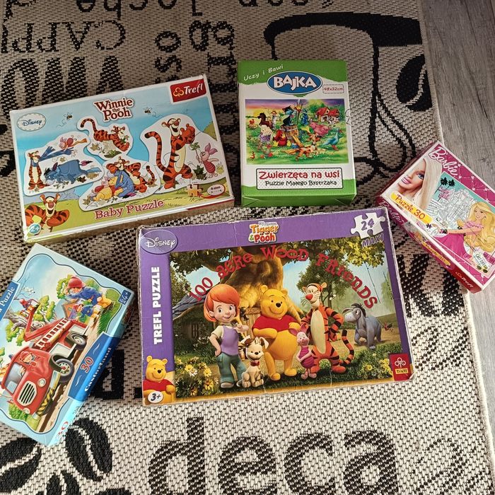 Puzzle bajkowe dla dzieci
