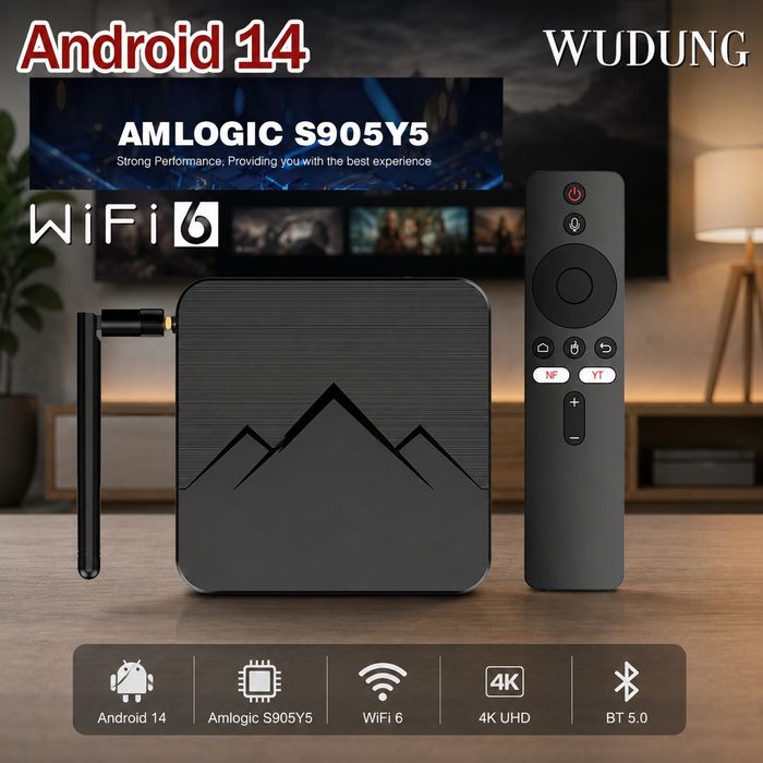 4/32 Смарт приставка Tanix tx5  Z8PRO Y5 amlogic S905y5