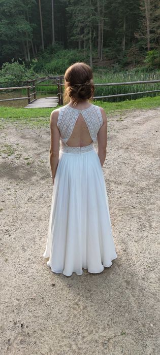 Suknia ślubna boho