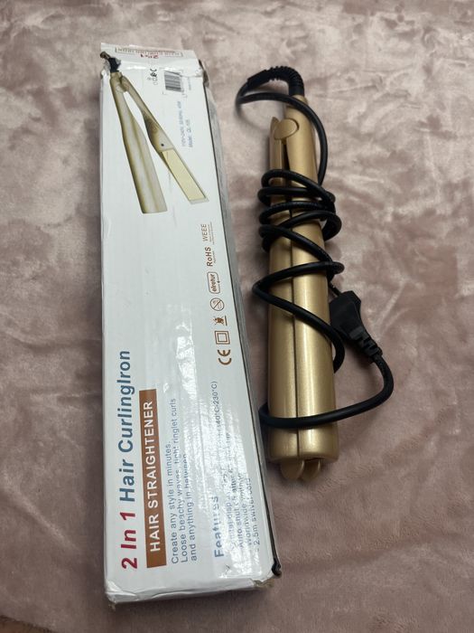 Prancha com encaracolador