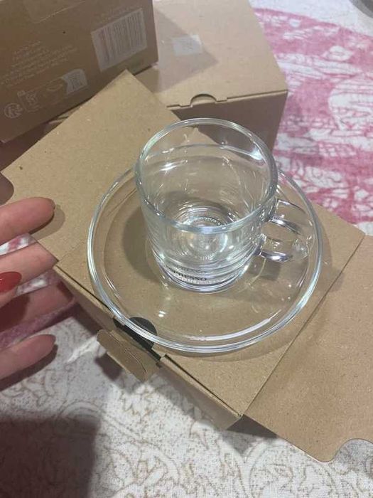 Conjunto de 4 chávenas de café - Nespresso - NOVAS - NUNCA USADAS