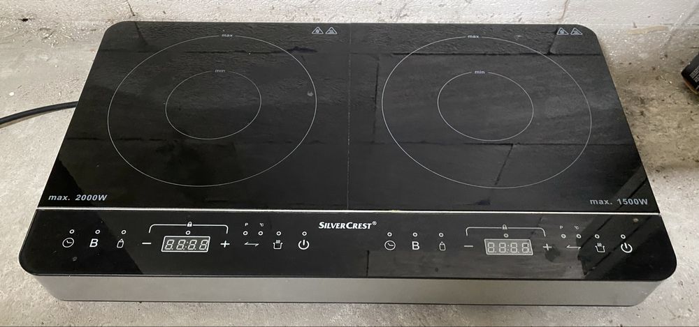 Przenośna płyta indukcyjna dwupalnikowa SILVERCREST SDI 3500 C3